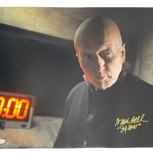 TOBIN BELL SAW JIGSAW SIGNED 16X20 PHOTO AUTHENTIC AUTOGRAPH PROOF BECKETT COA 2