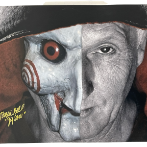 TOBIN BELL SAW JIGSAW SIGNED 16X20 PHOTO AUTHENTIC AUTOGRAPH PROOF BECKETT COA 3