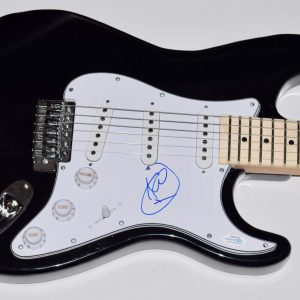 Miley Cyrus Signed Autographed Electric Guitar ACOA COA
