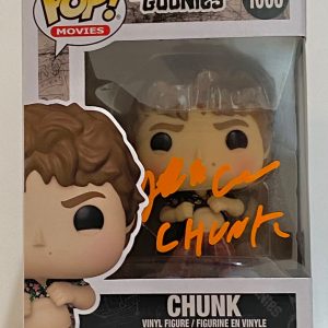 Jeff Cohen Signed Autographed Funko Pop Figure Chunk The Goonies Beckett BAS COA