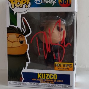 David Spade Signed Funko Pop Figure Kuzco The Emperor's New Groove Beckett COA