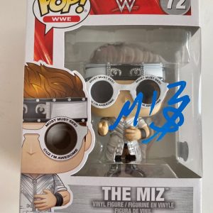 The Miz Signed Autographed Funko Pop Figure 72 Wrestling WWE Beckett BAS COA