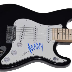 Marcus Mumford Signed Autographed Electric Guitar Mumford & Sons Beckett COA