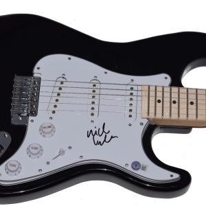 Nick Valensi Signed Autographed Electric Guitar The Strokes Beckett BAS COA
