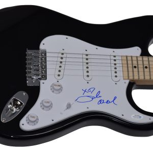 Paula Abdul Signed Autographed Electric Guitar American Idol Pop Singer ACOA COA