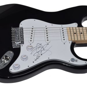 Rami Malek Signed Guitar Bohemian Rhapsody Queen Freddie Mercury BAS COA