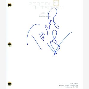 Taraji P. Henson Signed Autographed Person of Interest Pilot Script ACOA COA