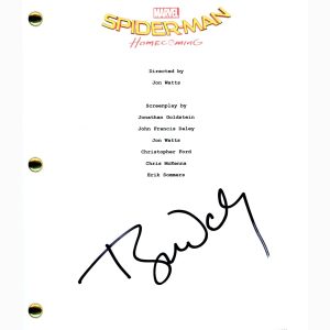 Tyne Daly Signed Autographed Spider-Man Homecoming Movie Script ACOA COA