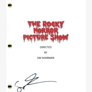 Susan Sarandon Signed Rocky Horror Picture Show Movie Script Screenplay ACOA COA