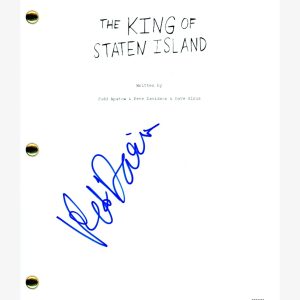 Pete Davidson Signed The King of Staten Island Movie Script Screenplay ACOA COA
