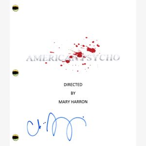 Chloe Sevigny Signed Autograph American Psycho Movie Script Screenplay ACOA COA