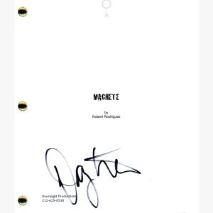 Danny Trejo Signed Autographed Machete Movie Script Full Screenplay ACOA COA