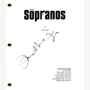 John Ventimiglia Signed Autograph The Sopranos Pilot Script Artie Bucco ACOA COA