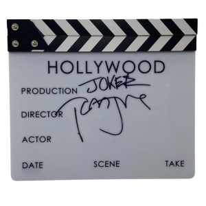 Todd Phillips Signed Autographed Clapboard Joker Movie Director Beckett COA