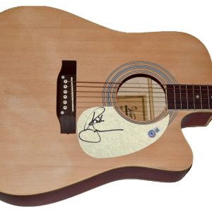 Richie Sambora Bon Jovi Signed Autographed Acoustic Guitar Beckett COA