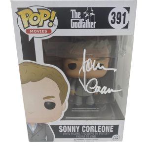 James Caan Signed Autographed Funko Pop Sonny Corleone The Godfather Beckett COA