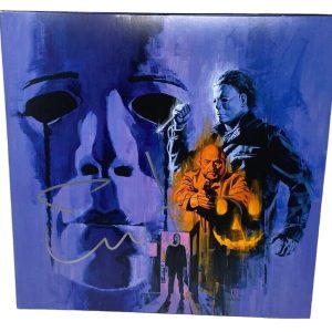 Jamie Lee Curtis Signed Halloween II 2 Movie Soundtrack Vinyl Album Beckett COA