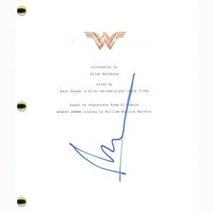 Patty Jenkins Signed Autographed Wonder Woman Movie Script Screenplay ACOA COA