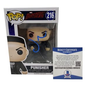 Jon Bernthal Signed Autographed Punisher Funko Pop Figure Daredevil Beckett COA