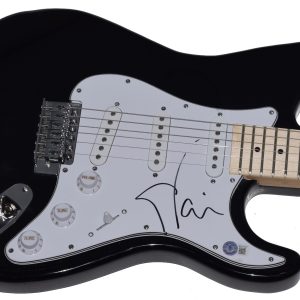 Steve Vai Signed Autographed Electric Guitar Rock Guitarist Beckett BAS COA