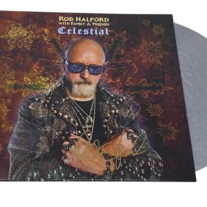 Rob Halford Signed Autographed Celestial Vinyl LP Album Judas Priest Beckett COA