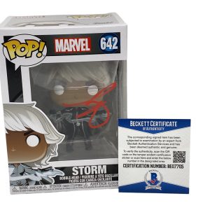 Alexandra Shipp Signed Autographed Funko Pop Figure Storm X-Men Beckett COA