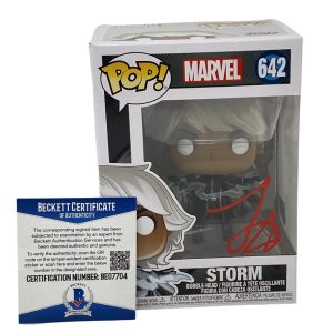 Alexandra Shipp Signed Autographed Funko Pop Figure Storm X-Men Beckett COA