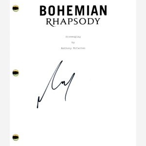 Ben Hardy Signed Autographed Bohemian Rhapsody Movie Script Screenplay ACOA COA