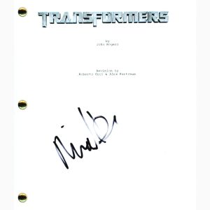 Michael Bay Signed Autographed Transformers Movie Script Screenplay ACOA COA
