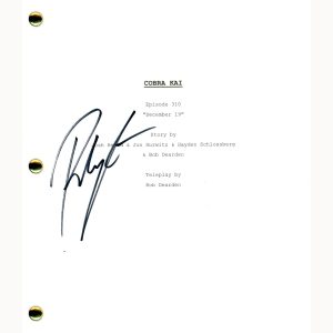 Peyton List Signed Autographed Cobra Kai December 19 Episode 310 Script ACOA COA