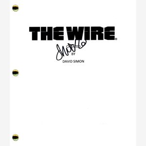 Dominic West Signed Autograph The Wire Pilot Episode Script Screenplay ACOA COA
