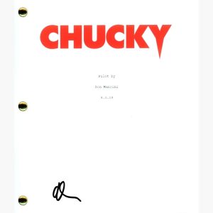 Alyvia Alyn Lind Signed Autographed Chucky Pilot Episode Script Horror ACOA COA