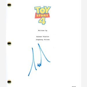 Tim Allen Signed Autographed Toy Story 4 Movie Script Full Screenplay ACOA COA