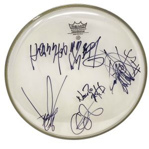 Mayhem Metal Band Signed Autographed 12" Drumhead Full Band Attila Csihar +4 COA