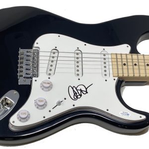 Ashlee Simpson Signed Autographed Electric Guitar Pieces of Me Singer ACOA COA