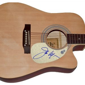 Jim Messina Signed Acoustic Guitar Buffalo Springfield Poco Loggins Beckett COA