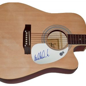Michael McDonald The Doobie Brothers Signed Acoustic Guitar Beckett COA