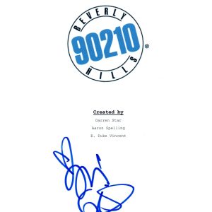 Tori Spelling Signed Autographed BEVERLY HILLS 90210 Pilot Episode Script COA