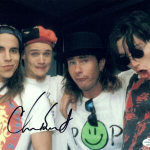 Chad Smith Signed Autographed 8x10 Photo Red Hot Chili Peppers Drummer ACOA COA