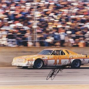 Cale Yarborough SIGNED Autographed Nascar Cars HOF Vintage 8x10 w/ COA