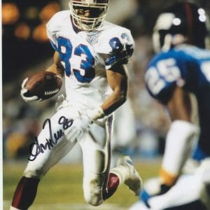 Andre Reed SIGNED Buffalo Bills SIGNED Super Bowl HOF Hall Of Fame 8x10 w/ COA