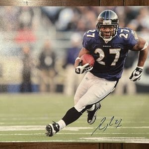 Ray Rice SIGNED Autograph 11x14 Baltimore Ravens Super Bowl Champion RB -K9 COA