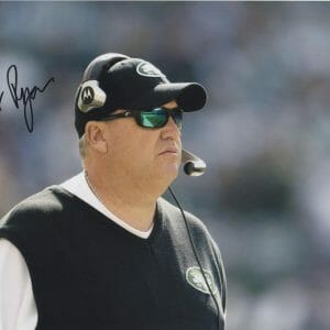 Coach Rex Ryan SIGNED 8x10 New York NY JETS Bills Autograph K9 COA w PROOF