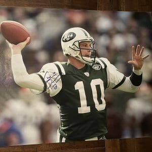 Chad Pennington SIGNED Autographed 16x20 NY Jets QB Proof K9 COA