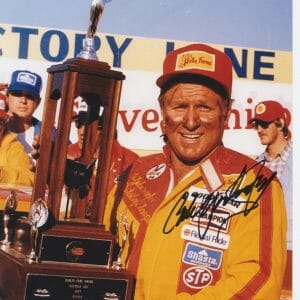 Cale Yarborough SIGNED Autographed Nascar Cars HOF Vintage 8x10 w/ COA