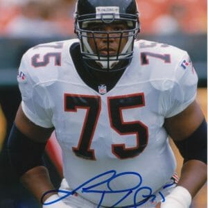 Lincoln Kennedy Atlanta Falcons Raiders SIGNED Autographed 8x10