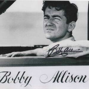Bobby Allison SIGNED Autographed Nascar Cars HOF Vintage 8x10 w/ COA