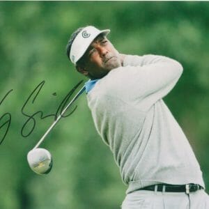 Vijay Singh SIGNED Autographed Golf Legend GREAT HOF 8x10 w COA