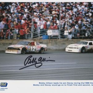 Bobby Allison SIGNED Autographed Nascar Cars HOF Vintage 8x10 w/ COA