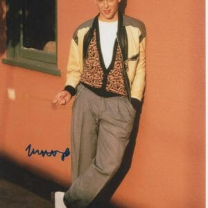 Matthew Broderick - Ferris Bueller - SIGNED 8x10 - K9 COA & PROOF